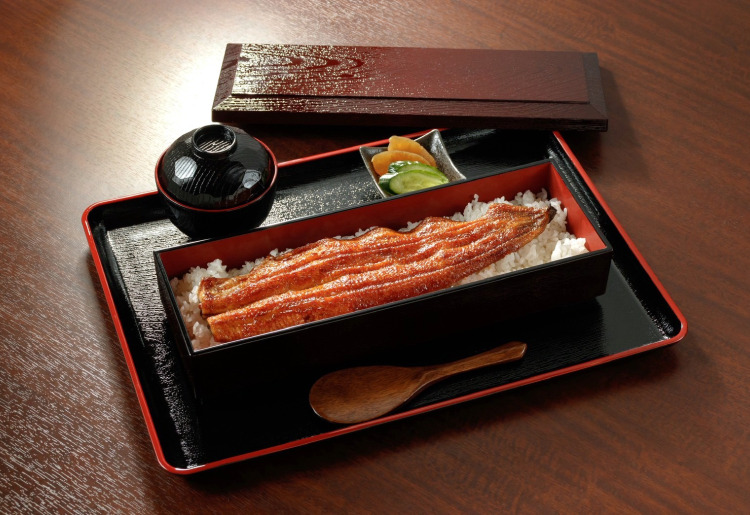 ▼＜名物＞一本うな重